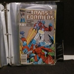 Marvel Transformers Comic - Optimus Prime Cover